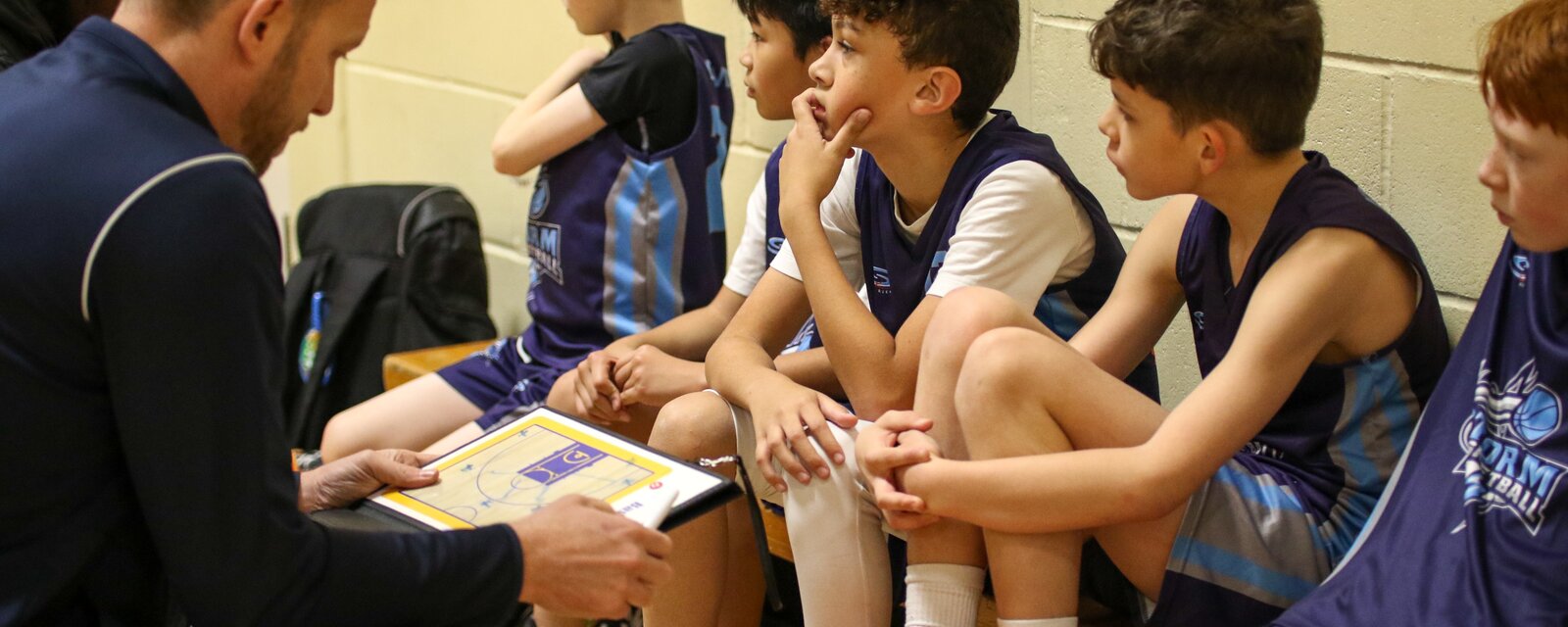 Basketball England Banner