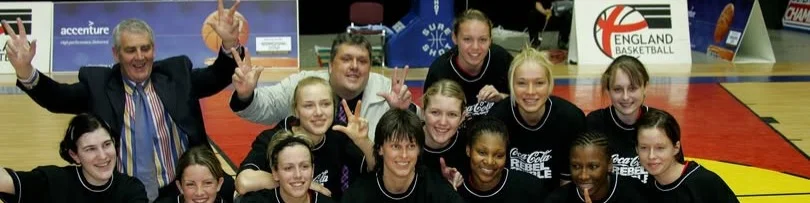 Basketball England Banner