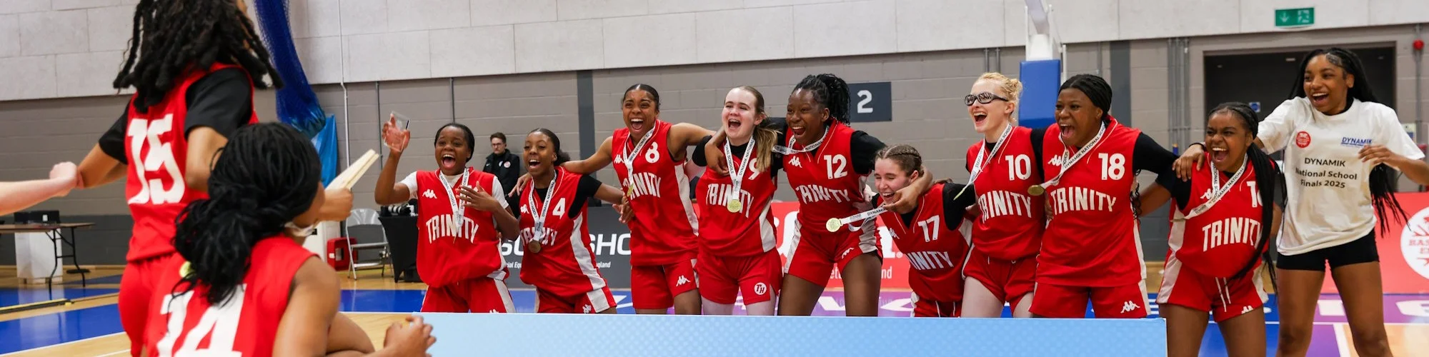 Basketball England Banner